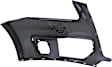 Front, Driver Side Primed Bumper Cover, For Models Without S-Line Package, Without Parking Aid Sensor Holes