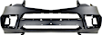 Front Primed Bumper Cover, 4 Cyl., 2.3L Engine, CAPA Certified