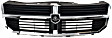 Grille Assembly, Chrome Shell With Textured Black Insert CAPA CERTIFIED