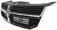 Grille Assembly, Chrome Shell With Textured Black Insert CAPA CERTIFIED