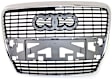 Grille Assembly, Chrome Shell with Painted Silver Insert
