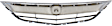 Grille Assembly, Chrome Shell with Painted Black Insert