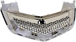Grille Assembly, Painted Silver Shell and Insert, Base Model, 6 Cyl., 3.7L Engine