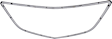 Grille Assembly, Chrome, Base Model, 6 Cyl., 3.5L Engine