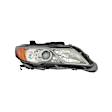 Passenger Side Headlight, without Bulb, HID/Xenon, Clear Lens, Base Model, CAPA CERTIFIED