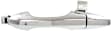 Rear, Driver Side Chrome Exterior Door Handle, Without Key Hole, Sport Utility