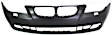 Front Primed Bumper Cover, For Models Without M Package, Without Park Distance Control Sensor Holes, E60 LCI (Sedan)/E61 LCI (Wagon), CAPA CERTIFIED