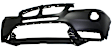 Front Primed Bumper Cover, For Models Without M Package, Without Headlight Washer Holes, CAPA Certified