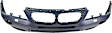 Front Primed Bumper Cover, For Models Without M Package, With Headlight Washer Holes, CAPA Certified