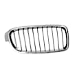 Grille Assembly, Chrome Shell With Textured Gray Insert, CAPA CERTIFIED