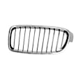 Grille Assembly, Chrome Shell With Textured Gray Insert, CAPA CERTIFIED