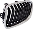 Base Driver Side, Chrome Shell with Paintable Insert