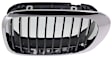 Passenger Side Grille Assembly, Chrome Shell w/ Primed Insert, Grille