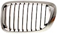 Driver Side Grille Assembly, Chrome Shell w/ Primed Insert, Grille