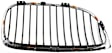 Driver Side Grille Assembly, Chrome Shell w/ Primed Insert, Grille