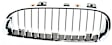 Driver Side Grille Assembly, Chrome Shell w/ Primed Insert, Grille