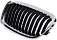 Driver Side Grille Assembly, Chrome Shell w/ Primed Insert, Grille
