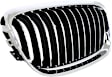 Passenger Side Grille Assembly, Chrome, Grille Insert