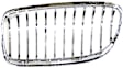 Passenger Side Grille Assembly, Chrome, Grille Insert