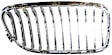 Driver Side Grille Assembly, Chrome, Grille Insert