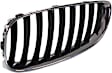 Grille Assembly, Chrome Shell With Black Insert