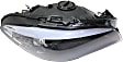 2013 BMW 528i Base 4 Cyl 2.0L - Passenger Side Halogen Headlight, With bulb(s), For Models With Auto Adjust Head Lamps, OE Replacement