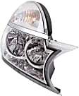 2006 Buick Rendezvous - Passenger Side Halogen Headlight, With bulb(s), OE Replacement, CAPA Certified