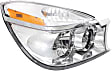 2006 Buick Rendezvous - Passenger Side Halogen Headlight, With bulb(s), OE Replacement, CAPA Certified