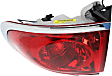 Passenger Side, Outer Tail Light, with Bulb(s), Halogen, Mounted On Body, CAPA Certified