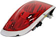 Driver Side, Outer Tail Light, with Bulb(s), Halogen, Mounted On Body, CAPA Certified