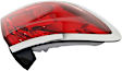 Driver Side, Outer Tail Light, with Bulb(s), Halogen, Mounted On Body, CAPA Certified
