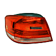 Driver Side, Outer Halogen Tail Light, Without bulb(s), OE Replacement, Convertible