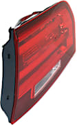 Passenger Side, Inner Tail Light, Without bulb(s), Halogen, CAPA CERTIFIED