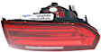 Passenger Side, Inner Tail Light, Without bulb(s), Halogen, CAPA CERTIFIED