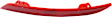Rear, Passenger Side Bumper Reflector, Base Model, For Models without M Sport Package, CAPA CERTIFIED