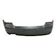 Rear Primed Bumper Cover, Base Model, Sedan, (2.5L/3.0L Engine), With Park Distance Control, CAPA CERTIFIED