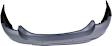 Rear Primed Bumper Cover, Base Model, Sedan, For Models Without M Package, With Park Distance Control, CAPA Certified