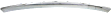 Rear Bumper Trim, Chrome, CAPA Certified