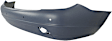 Rear Primed Bumper Cover, With Parking Aid Sensor Holes, Without AMG Styling and Sport Package, Exc. C63