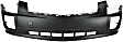 Front Primed Bumper Cover, Base Model, Without Headlamp Washer Holes, For Models Without Sport Package Model, CAPA CERTIFIED