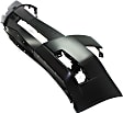 Front Primed Bumper Cover, For Models With HID Headlight, Except V Model, CAPA CERTIFIED