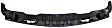 Front, Lower Valance, Air Deflector, Textured, Z71 Model