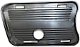 Front, Passenger Side Fog Light Cover, Black