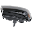 Passenger Side Headlight, with Bulb, Halogen, LT Model, Clear Lens, Black Interior, CAPA Certified