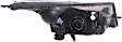 Driver Side Headlight, with Bulb, Halogen, Clear Lens, CAPA Certified