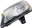 Driver Side Headlight, with Bulb, Halogen, Clear Lens, 6 Cyl., 3.6L Engine, CAPA Certified
