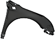 Front, Driver Side Fender, 6 Cyl., 3.6L Engine, CAPA CERTIFIED
