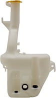 Washer Reservoir, Without Pump, With Cap, Without Windshield and Headlamp Washer Pump and Level Sensor, For Models With Headlamp Washer