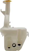 Washer Reservoir, Without Pump, With Cap, Without Windshield and Headlamp Washer Pump and Level Sensor, For Models With Headlamp Washer