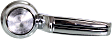 Front, Driver or Passenger Side Interior Door Handle, Chrome, Without Door Lock Hole